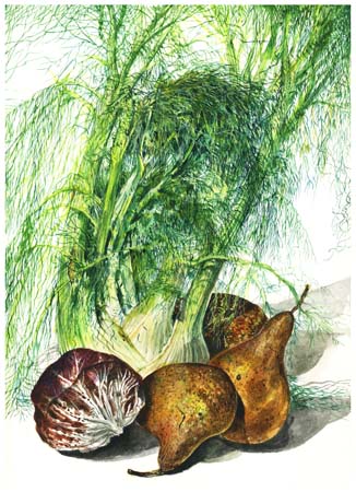 3Fennel, Pears, & Cabbage